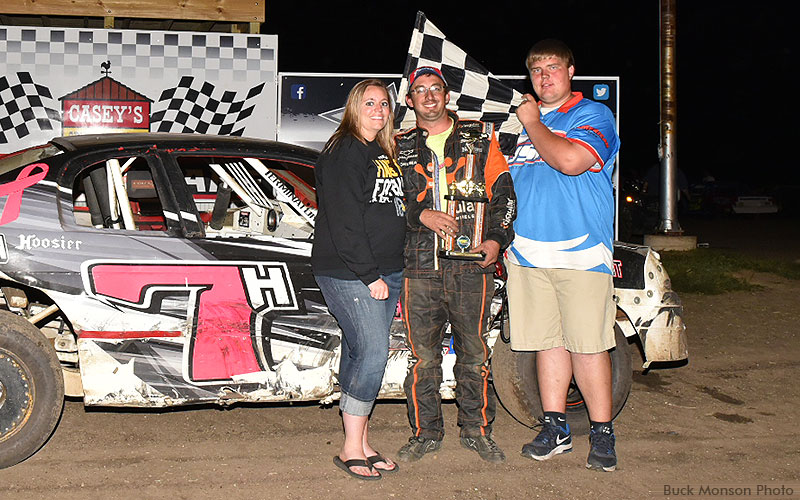 Phil Holtz won the USRA Stock Car feature.