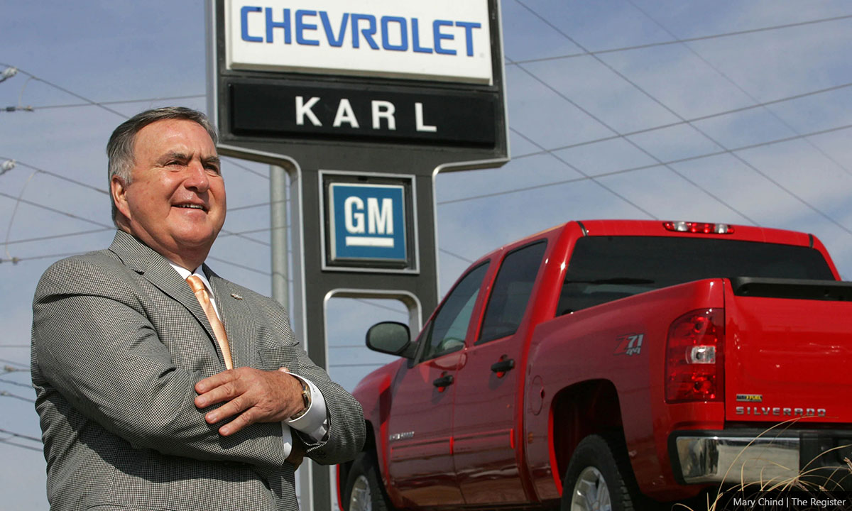 Mason City Motor Speedway - Karl Chevrolet founder, Carl Moyer, dies at 83